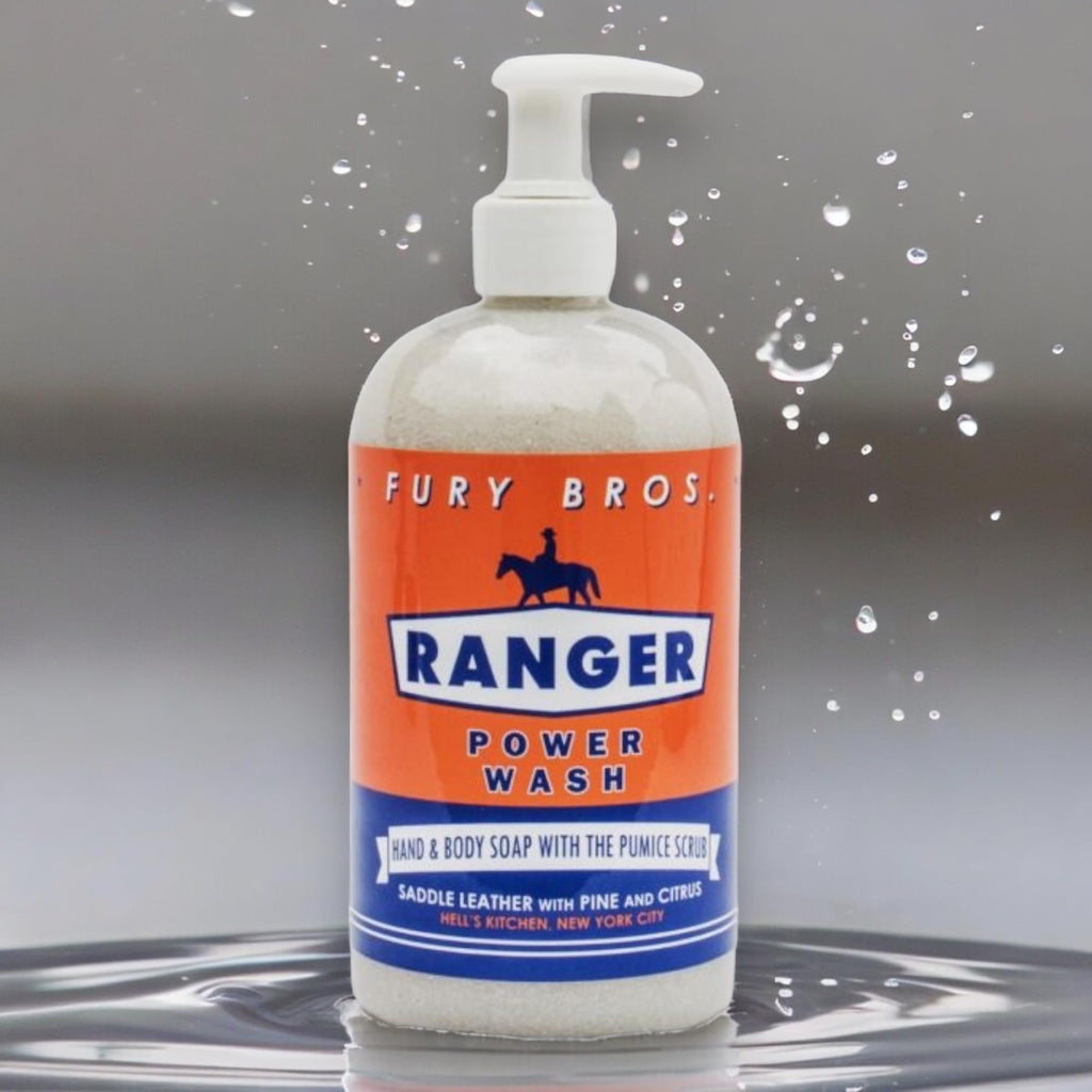 FURY BROS. Premium Power Wash – Ranger: Saddle Leather, Pine & Citrus | 16 oz