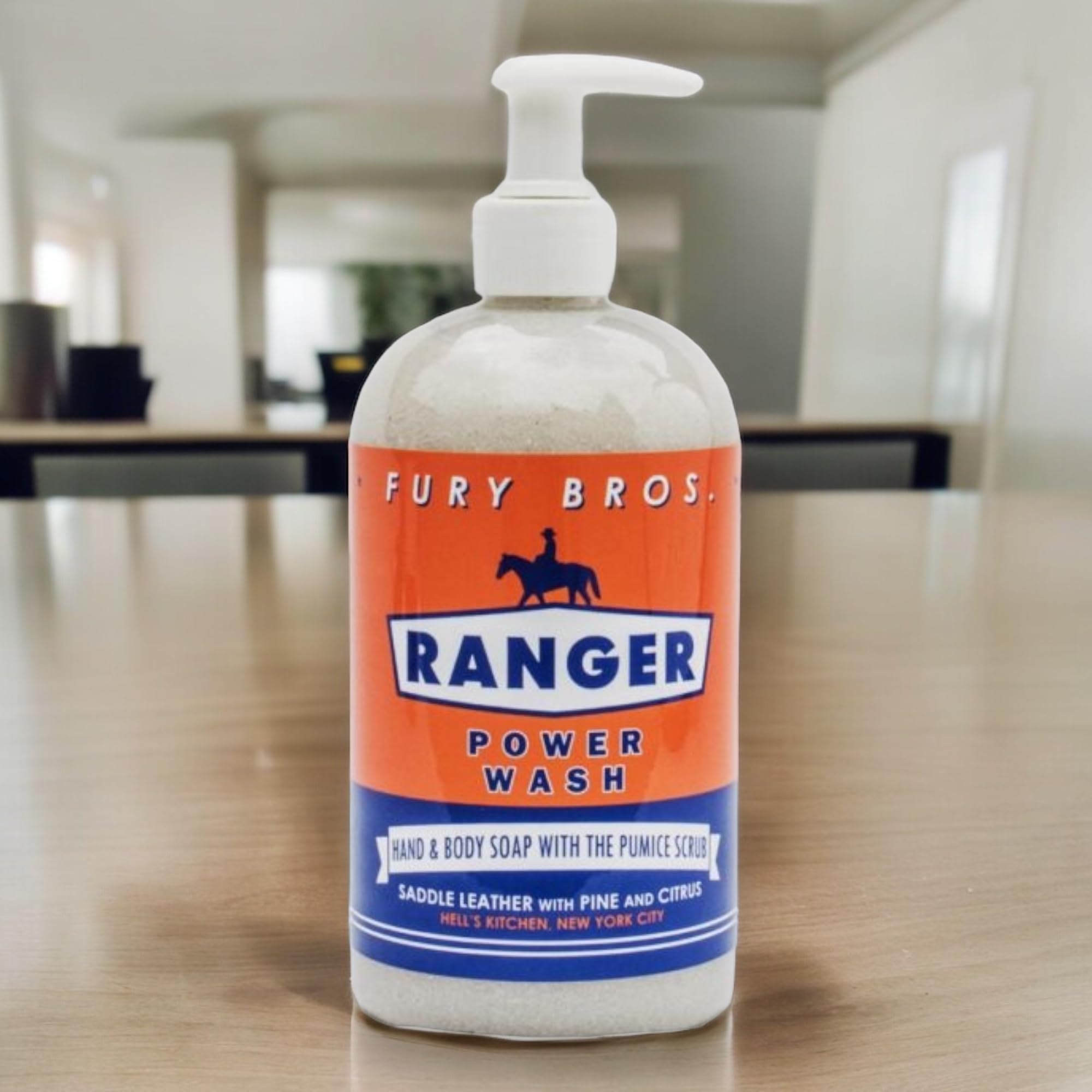 FURY BROS. Premium Power Wash – Ranger: Saddle Leather, Pine & Citrus | 16 oz