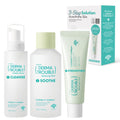 FUSIDYNE Derma Trouble Balancing AC 3 Step Kit – Soothing, Sebum-Control for Blemish-Prone Skin