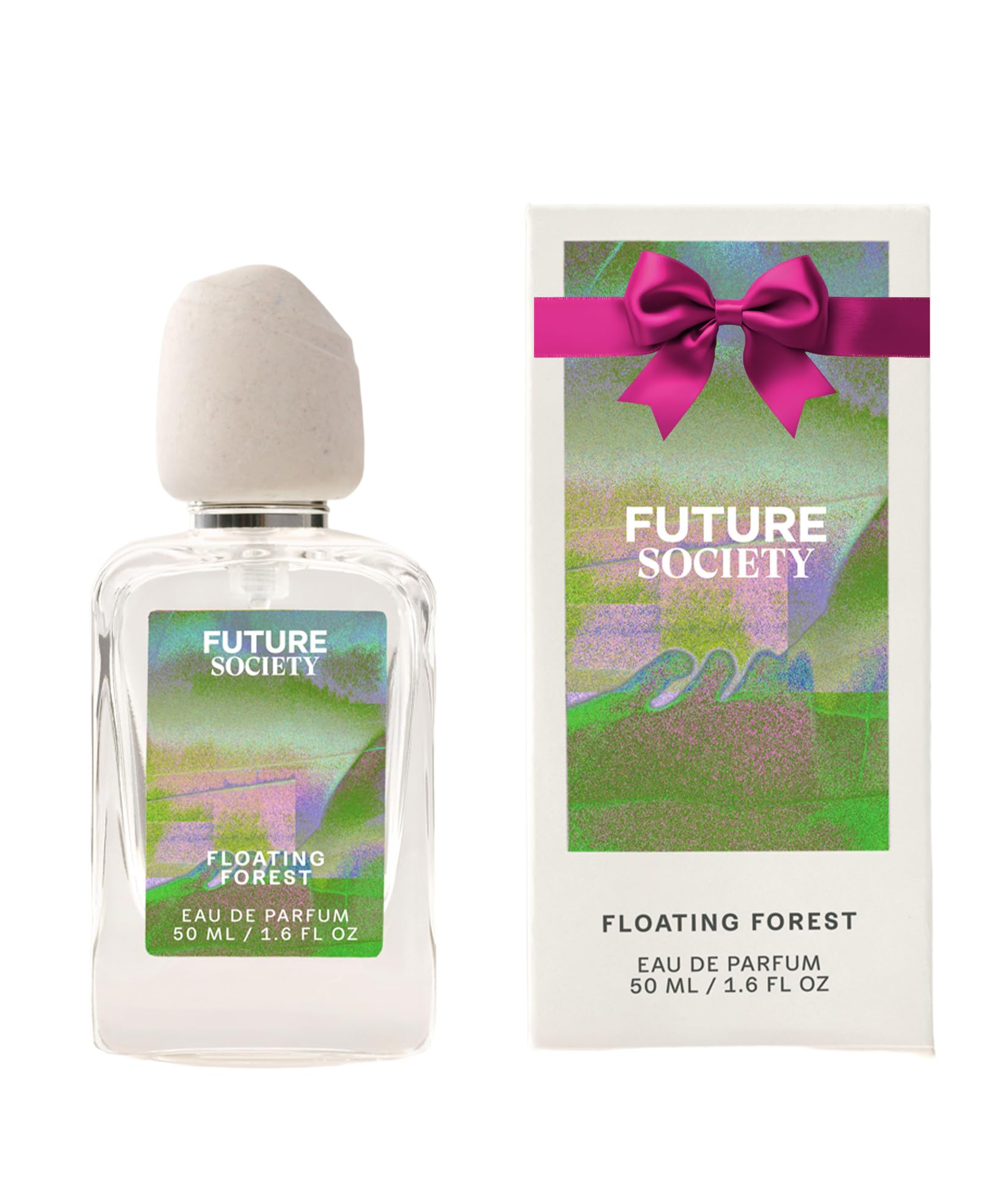 Future Society Floating Forest Perfume - Rich Aquatic Floral EDP with Bergamot, Freesia, Rose & Salted Musk - 50ml