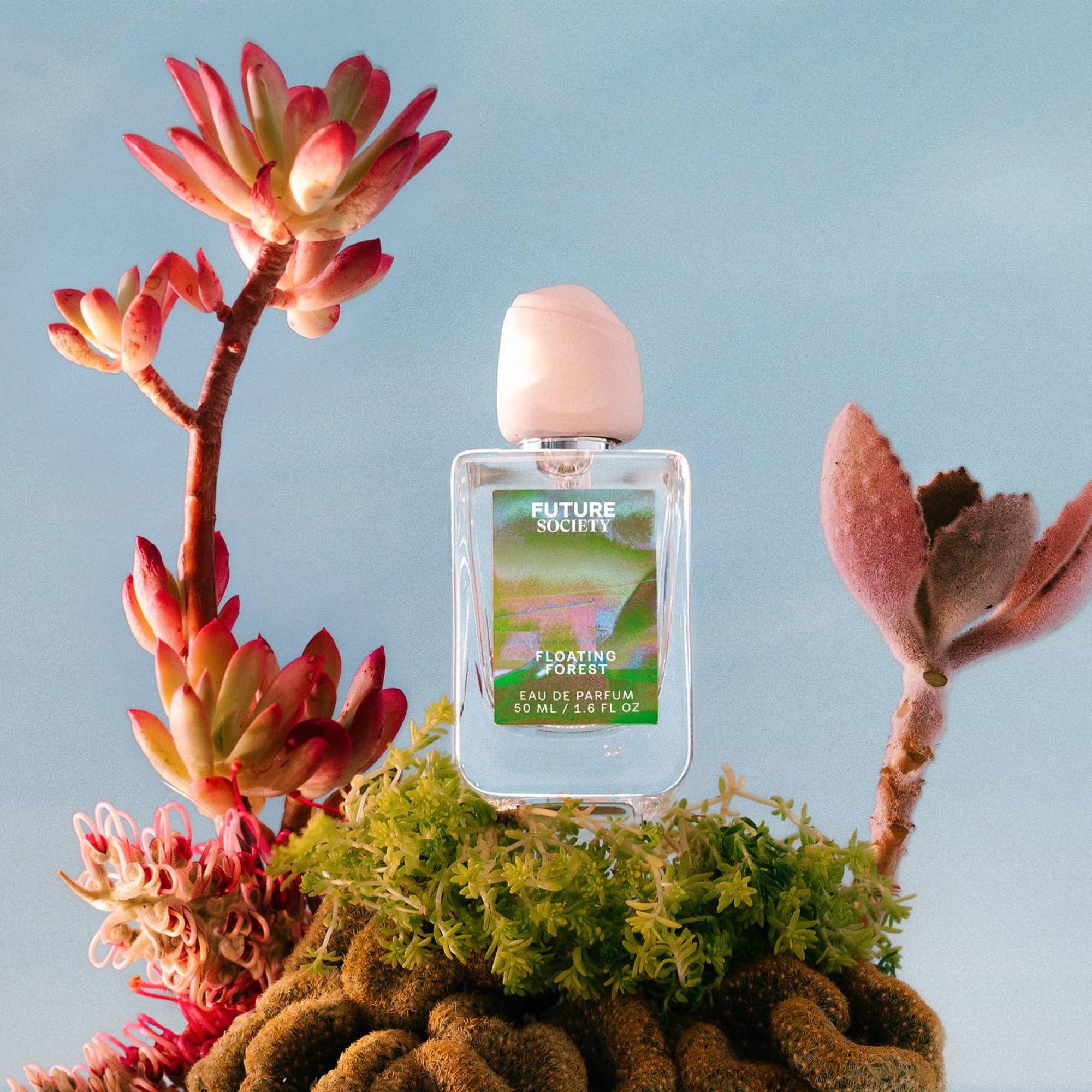 Future Society Floating Forest Perfume - Rich Aquatic Floral EDP with Bergamot, Freesia, Rose & Salted Musk - 50ml