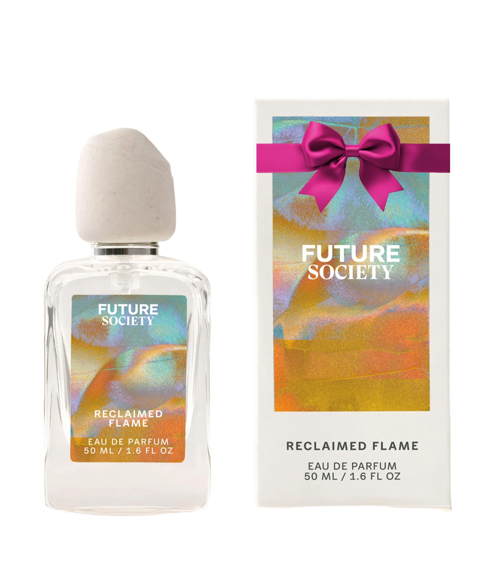 Future Society Reclaimed Flame Perfume – Rich Citrus Eau de Parfum with Bergamot, Grapefruit & Eucalyptus | Unisex 50ml