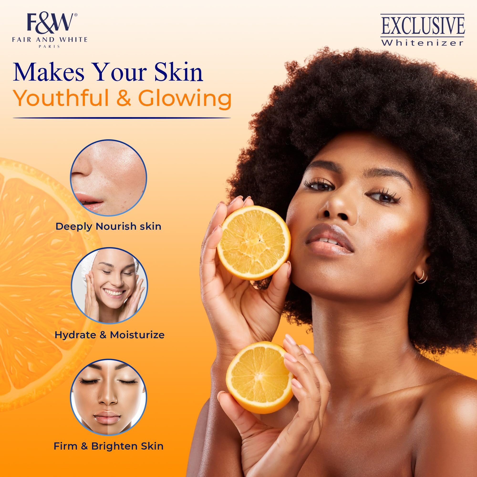 Fair & White Exclusive Vitamin C Serum – 30ml | Skin Brightening Serum by F&W