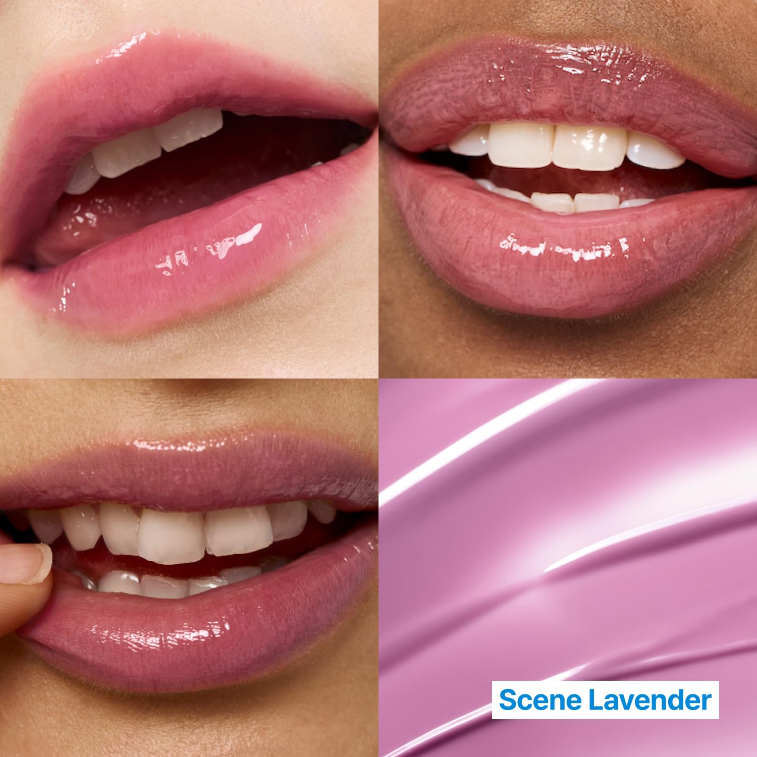 fwee 3D Changing Gloss 02 Scene Lavender – Color-Changing Lip Gloss, Layering Gloss, Long-Lasting & Plumping | 5.6g
