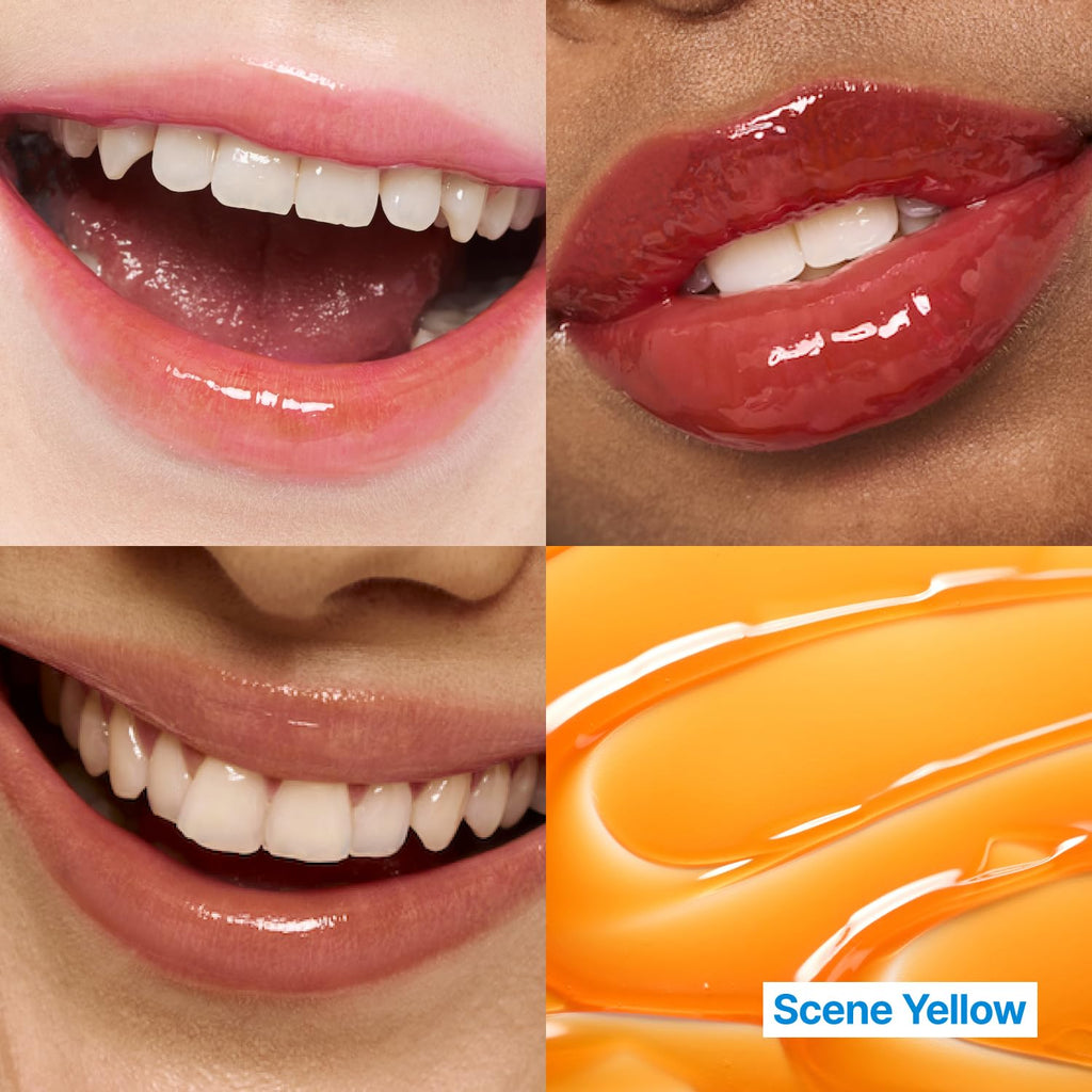 fwee 3D Changing Gloss 03 Scene Yellow – Color-Changing Lip Gloss, Layering Gloss, Long-Lasting & Plumping | 5.6g