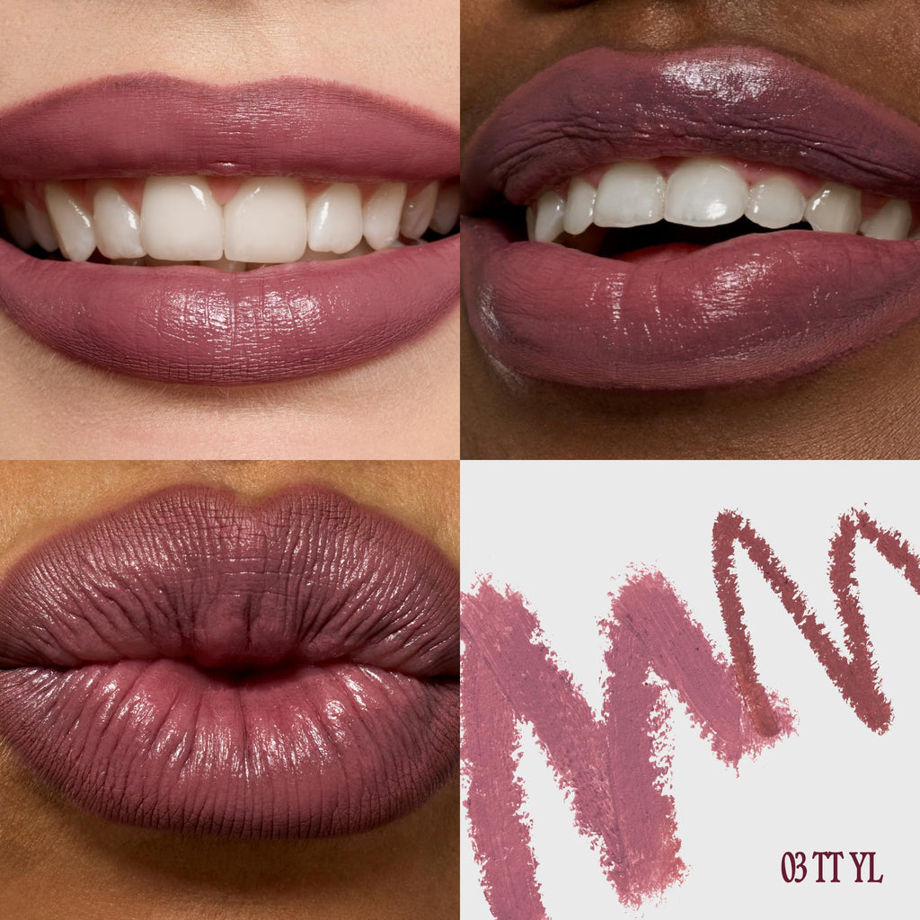 fwee Long Lasting Dual Coloring Stick Lip Liner TT YL – Mauve, Satin Finish, 1.2g