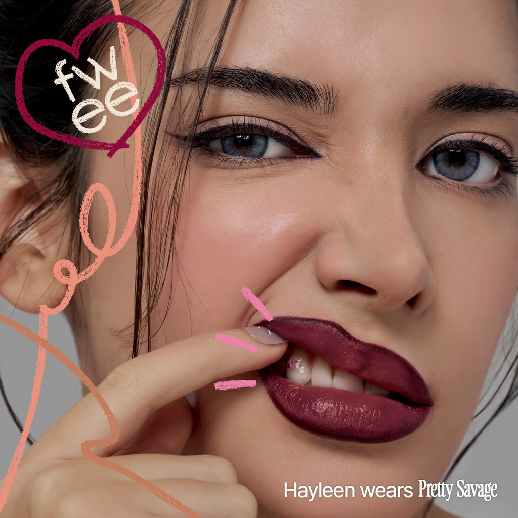 fwee Lip Service Long Lasting Dual Coloring Lip Liner | All-in-One Satin Finish Dual Stick