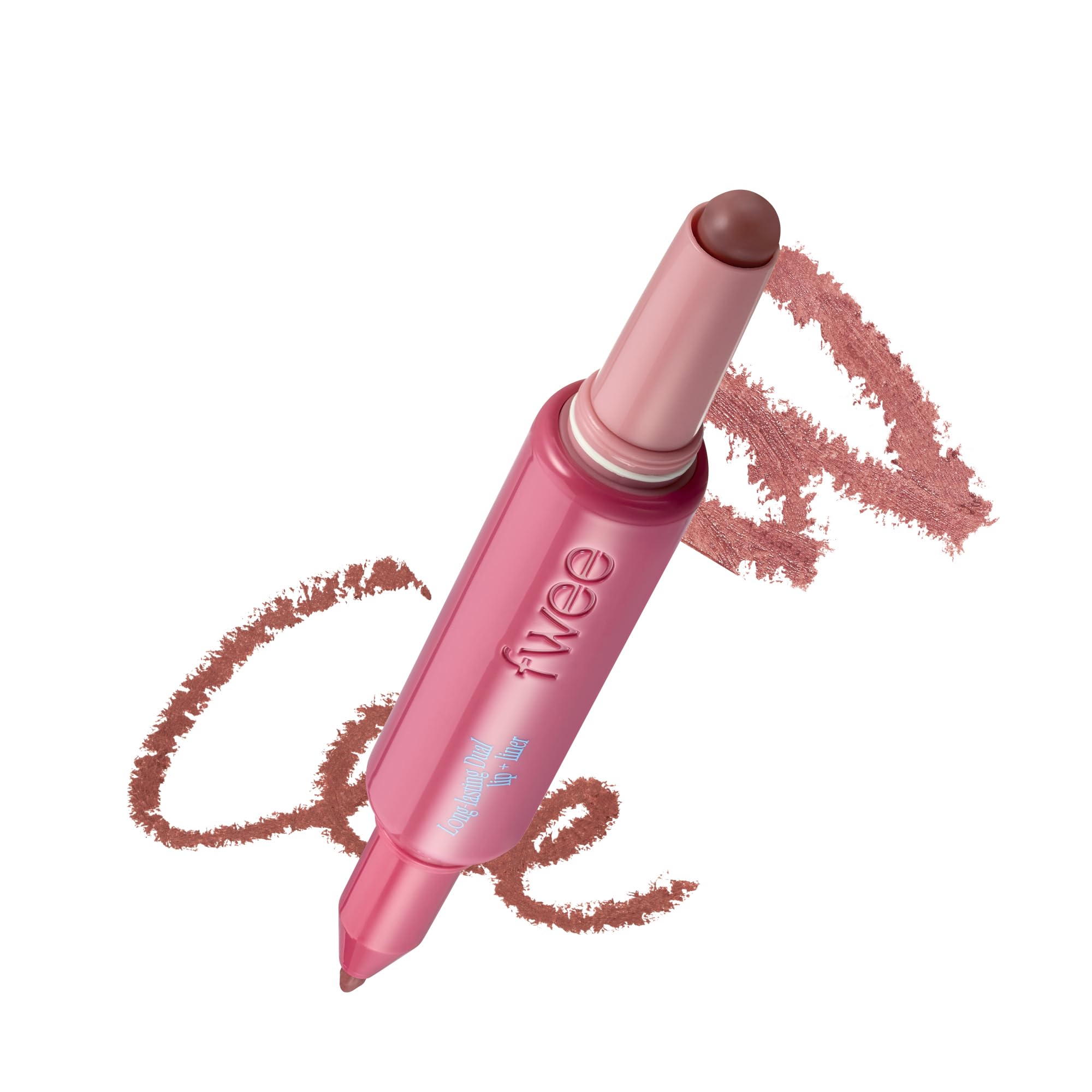 fwee Lip Service Long Lasting Dual Coloring Lip Liner | All-in-One Satin Finish Dual Stick