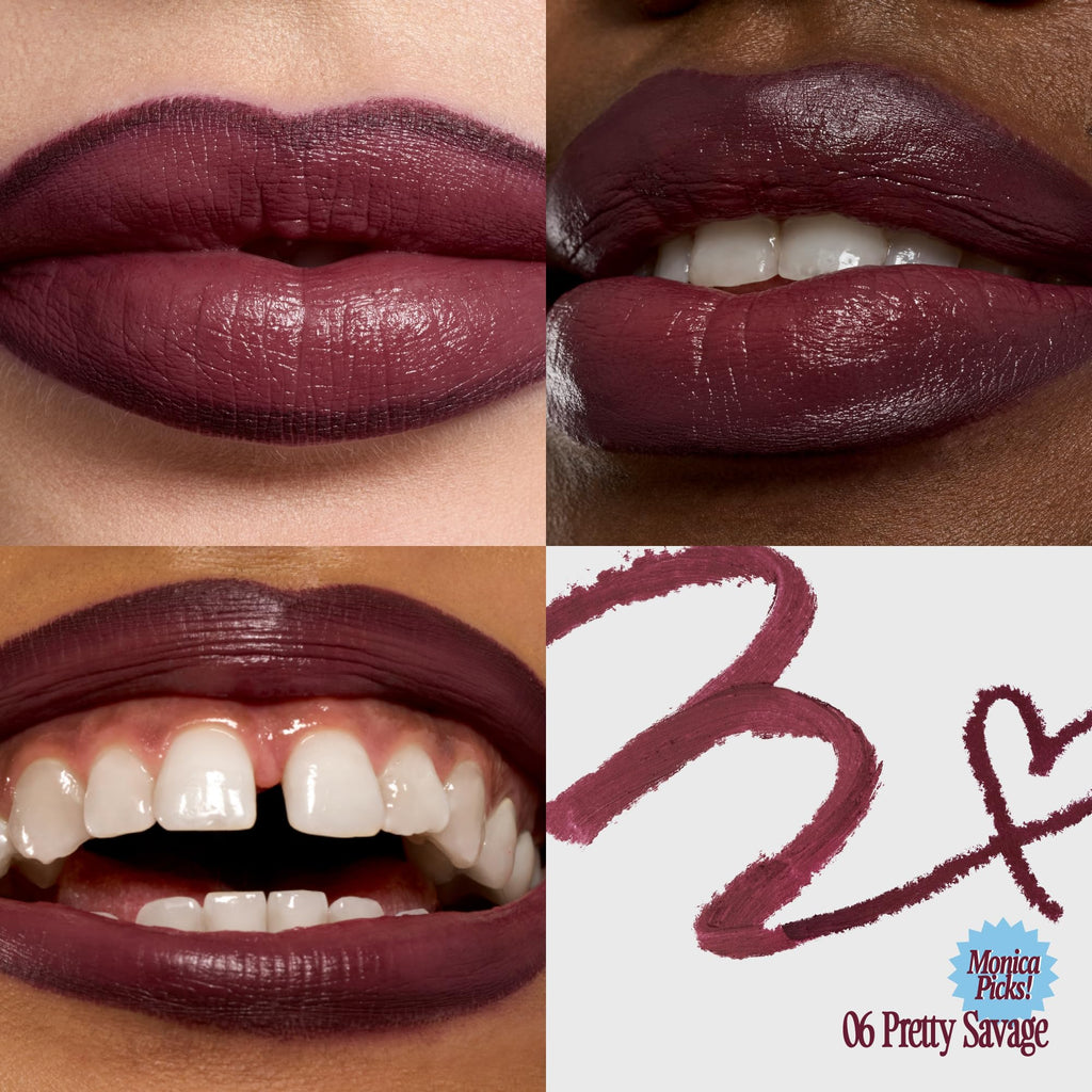 fwee Pretty Savage Dual-Color Lip & Cheek Stick – Long-Wear Lip Liner (1.2g)