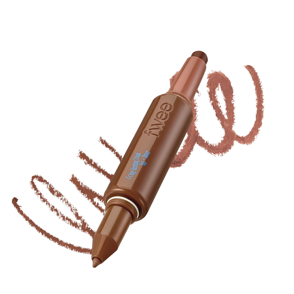 Fwee Spill Tea Long-Lasting Dual-Color Lip Liner | All-in-One Satin Finish Lip & Cheek Stick