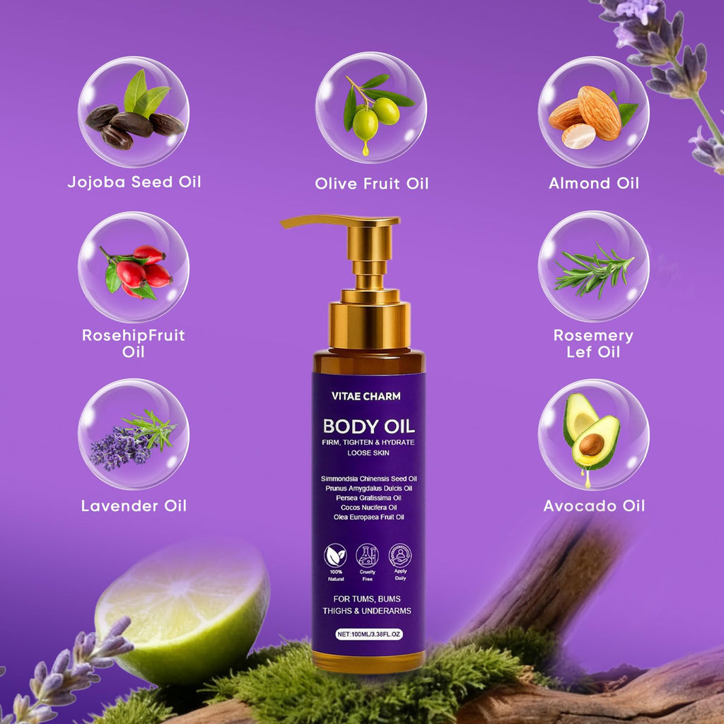 FWPTEI Vitae Charm Body Firming Oil – Luxury Hydration & Gentle Firming