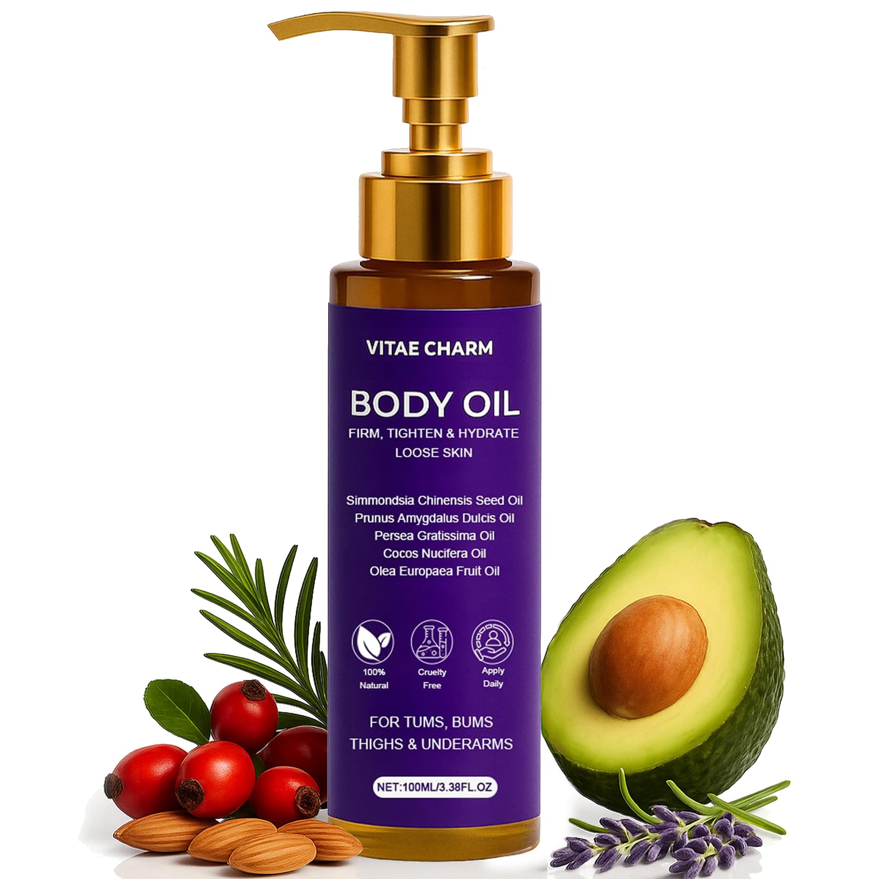FWPTEI Vitae Charm Body Firming Oil – Luxury Hydration & Gentle Firming