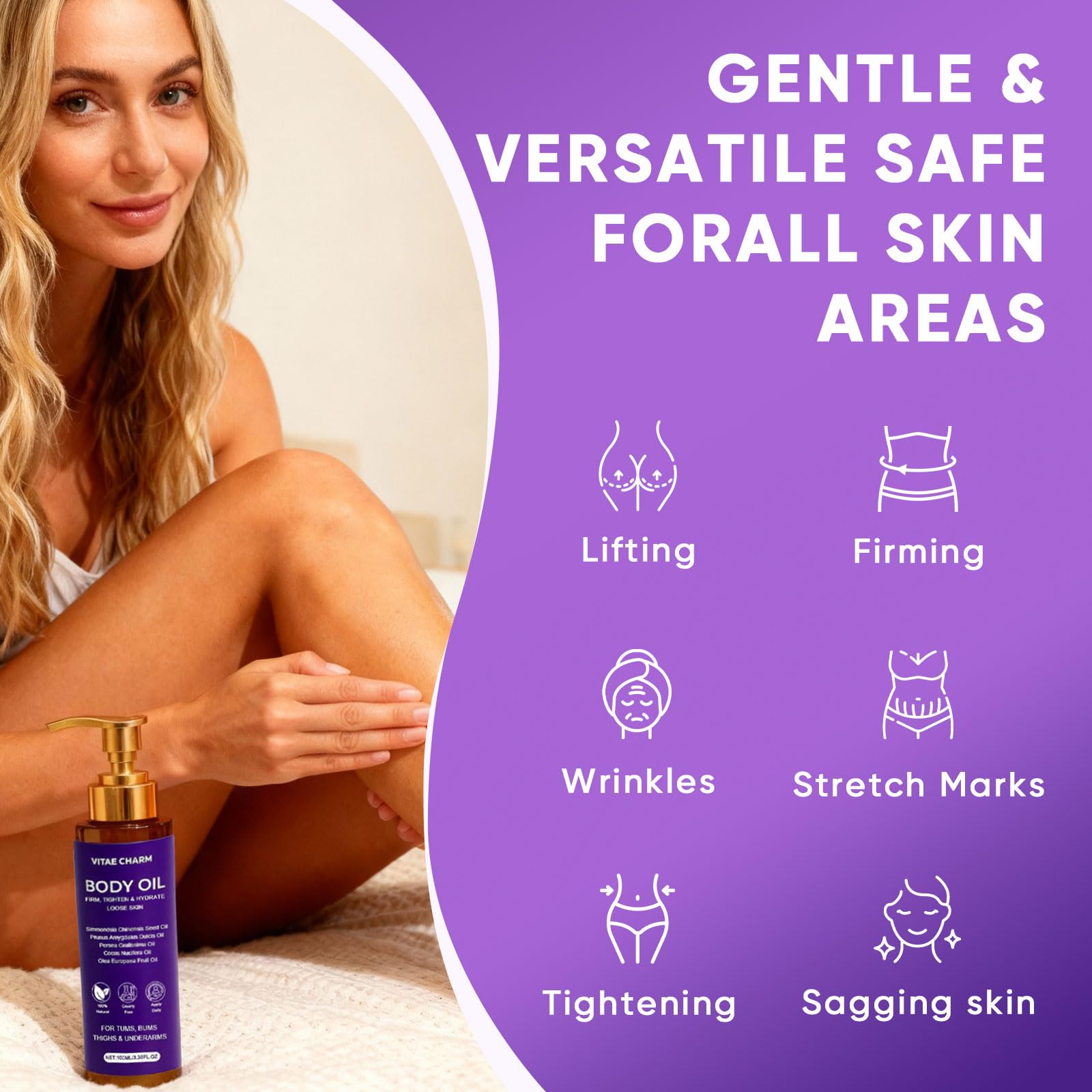 FWPTEI Vitae Charm Body Firming Oil – Luxury Hydration & Gentle Firming