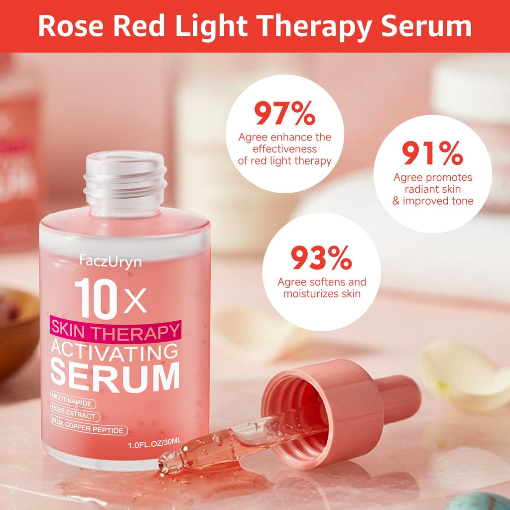 Fymiox Red Light Therapy Serum – Hydrating Activation for the Face, 1.0 oz