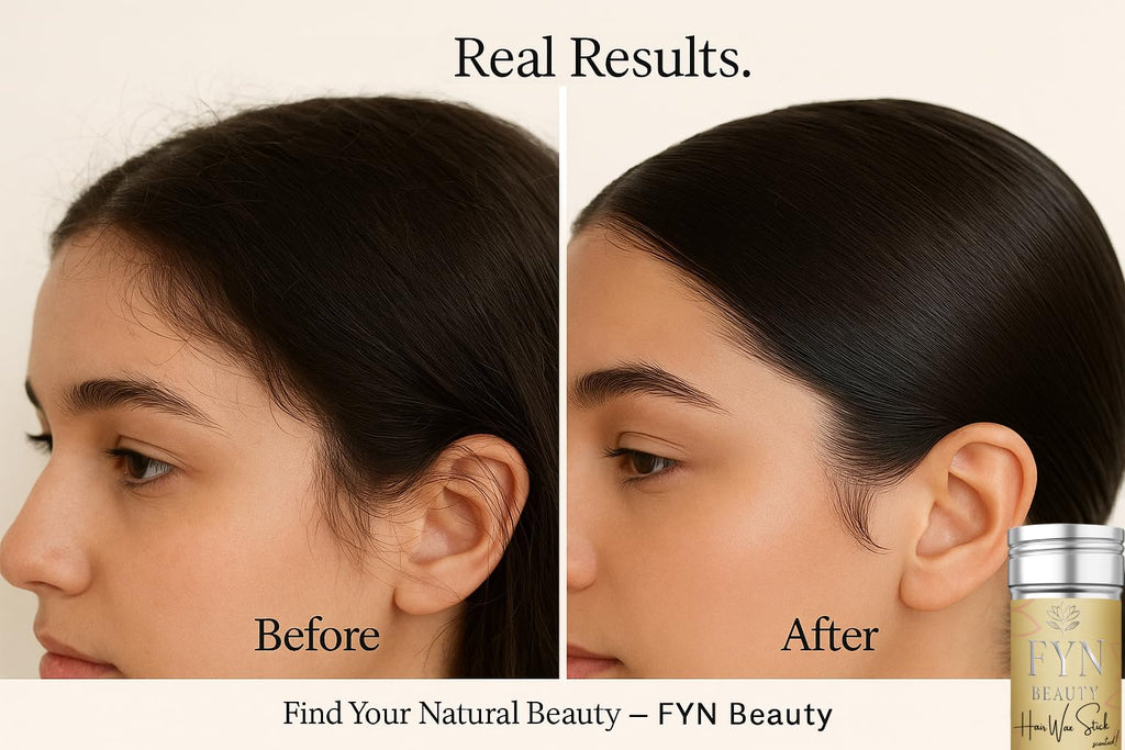 FYN Beauty Hair Wax Stick | Edge Control for Women & Kids | Sleek Back & Flyaway Tamer | 2.7 Fl Oz
