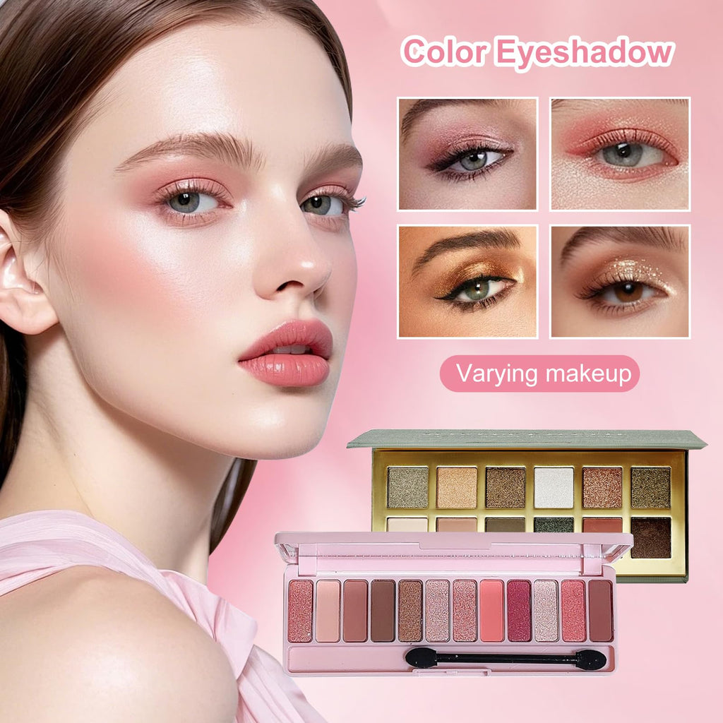 Fynqwor Valentines Day Gift Makeup Kit – 25-Piece All-In-One Set