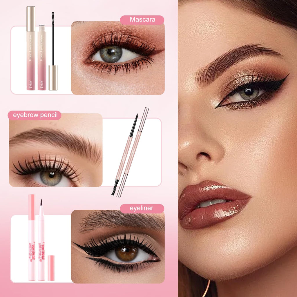 Fynqwor Valentines Day Gift Makeup Kit – 25-Piece All-In-One Set