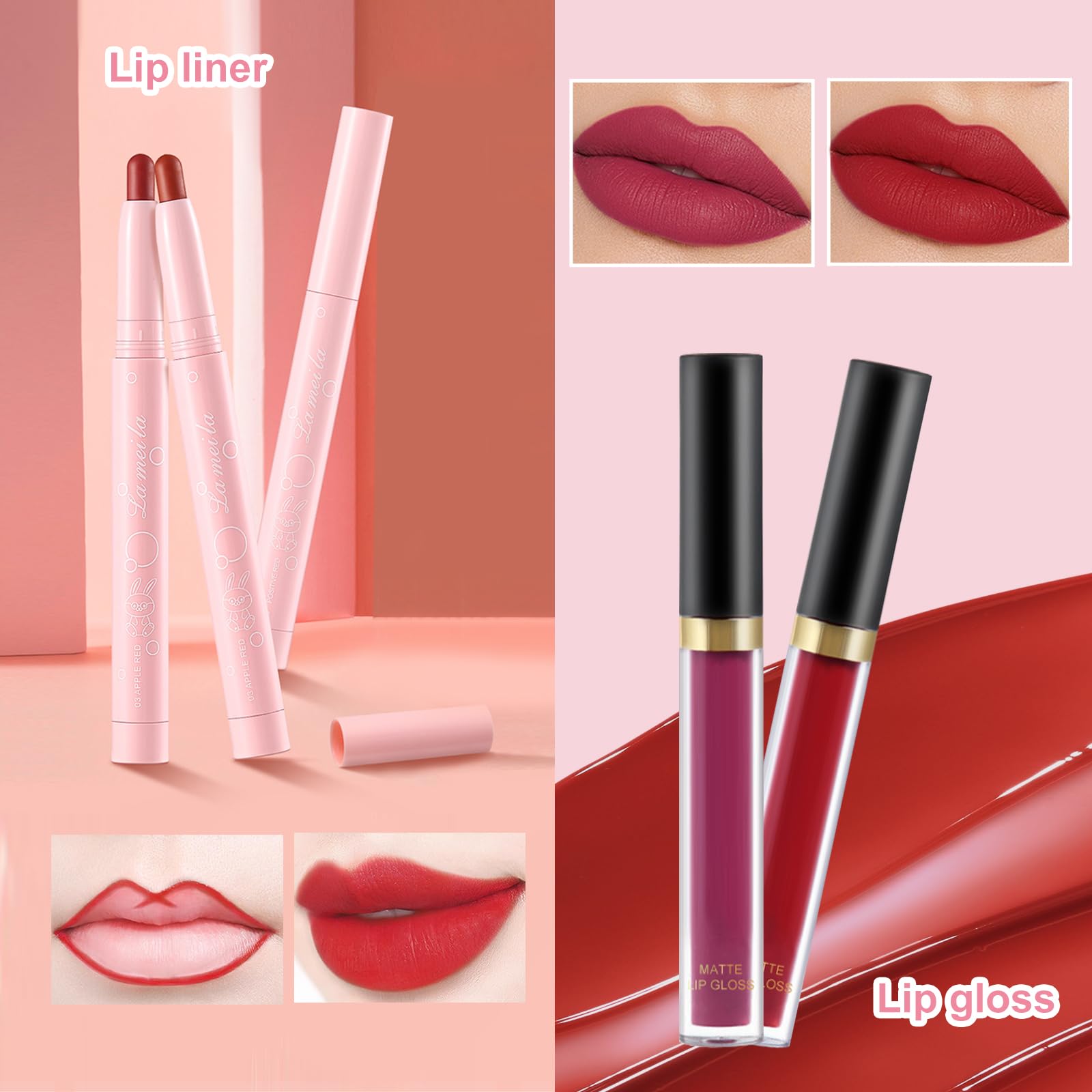 Fynqwor Valentines Day Gift Makeup Kit – 25-Piece All-In-One Set