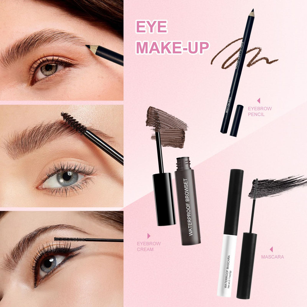 Fynqwor Valentines Day Makeup Set – All-in-One Kit for Women & Teens