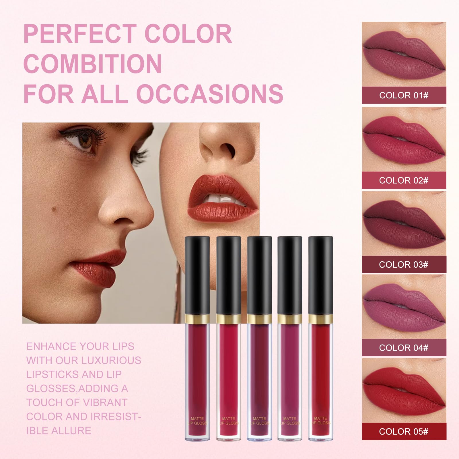 Fynqwor Valentines Day Makeup Set – All-in-One Kit for Women & Teens