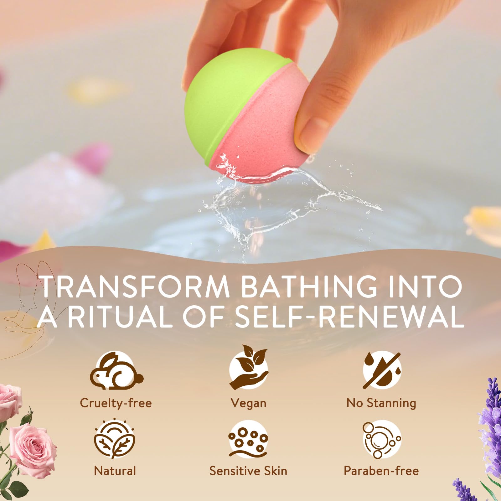 Fyo Tizmo Bath Bombs Gift Set – 20 Pcs, 10 Scents, Shea Butter