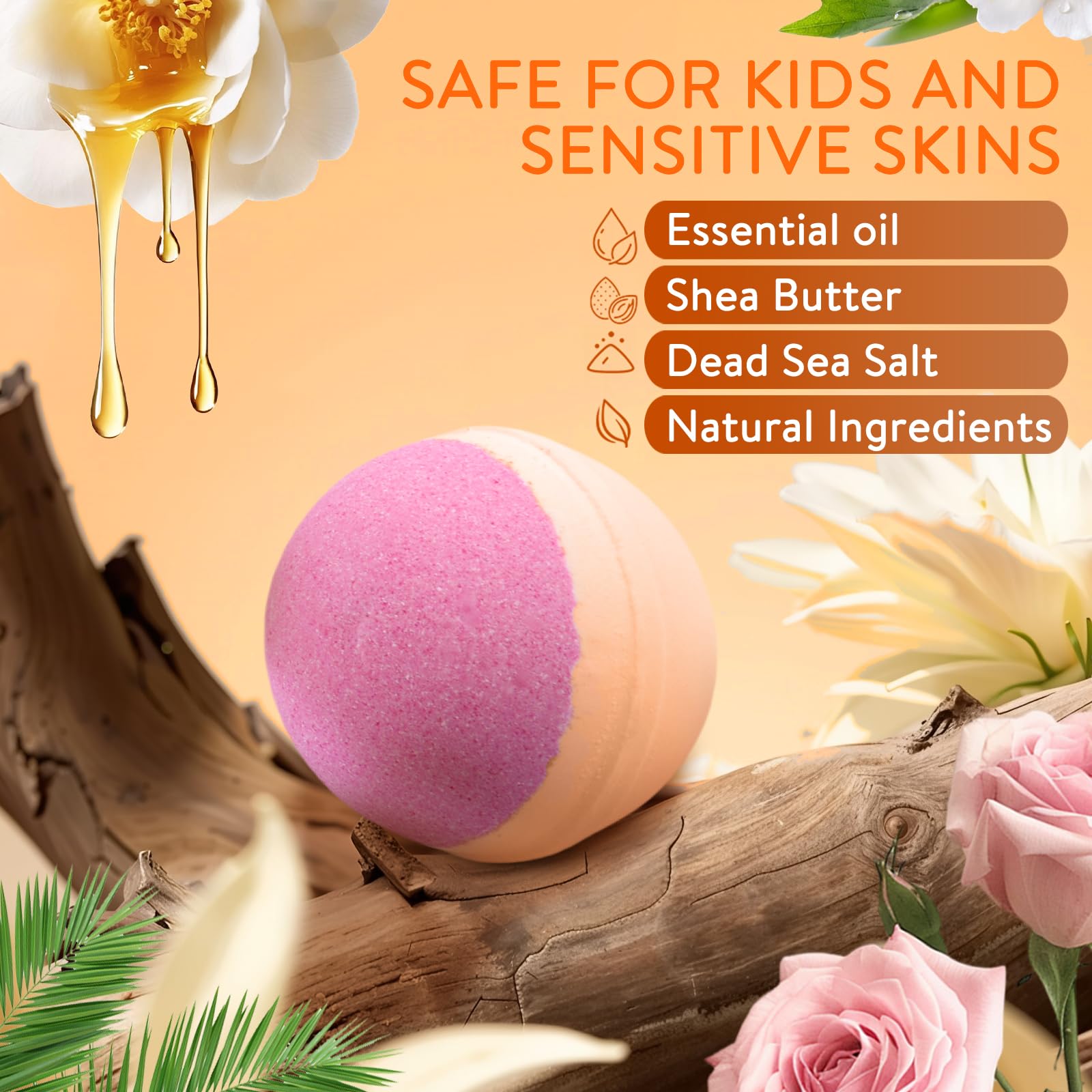 Fyo Tizmo Bath Bombs 12-Pack – Handmade Natural Fizzies Gift Set