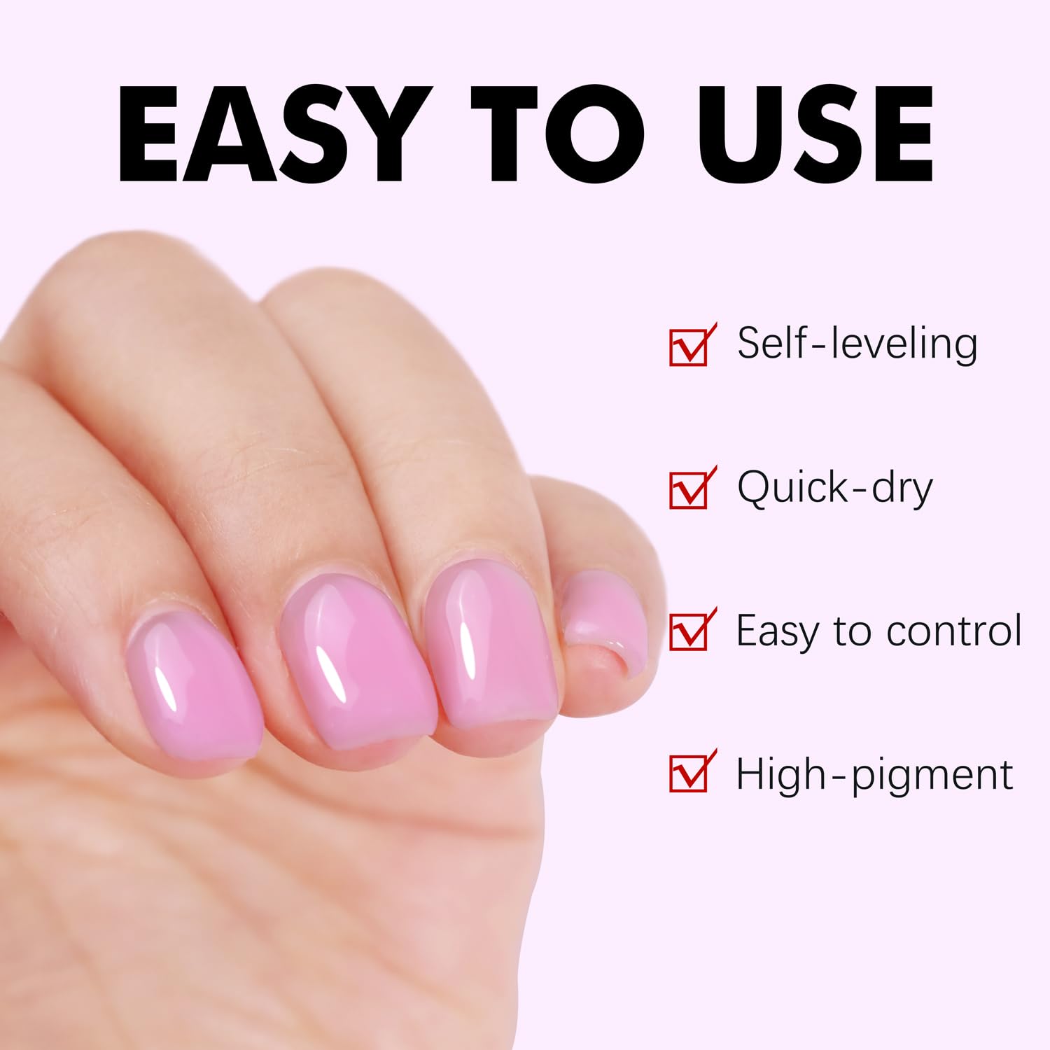 FZANEST Builder Gel Nail Kit – 6-Color Milky White & Nude Pink Rubber Base for Thickening & Extensions