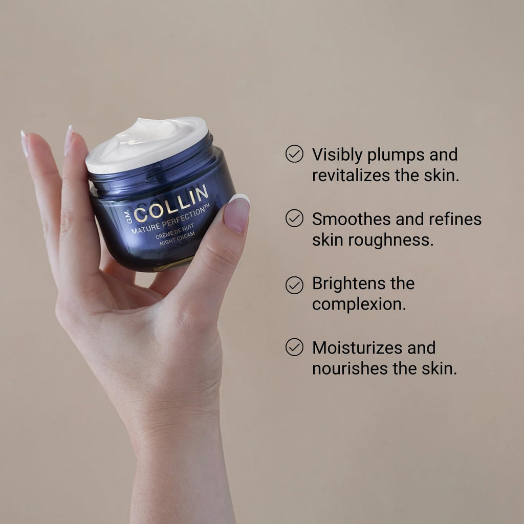 G.M. COLLIN Mature Perfection Night Cream – Hydrating Anti-Aging for Mature Skin