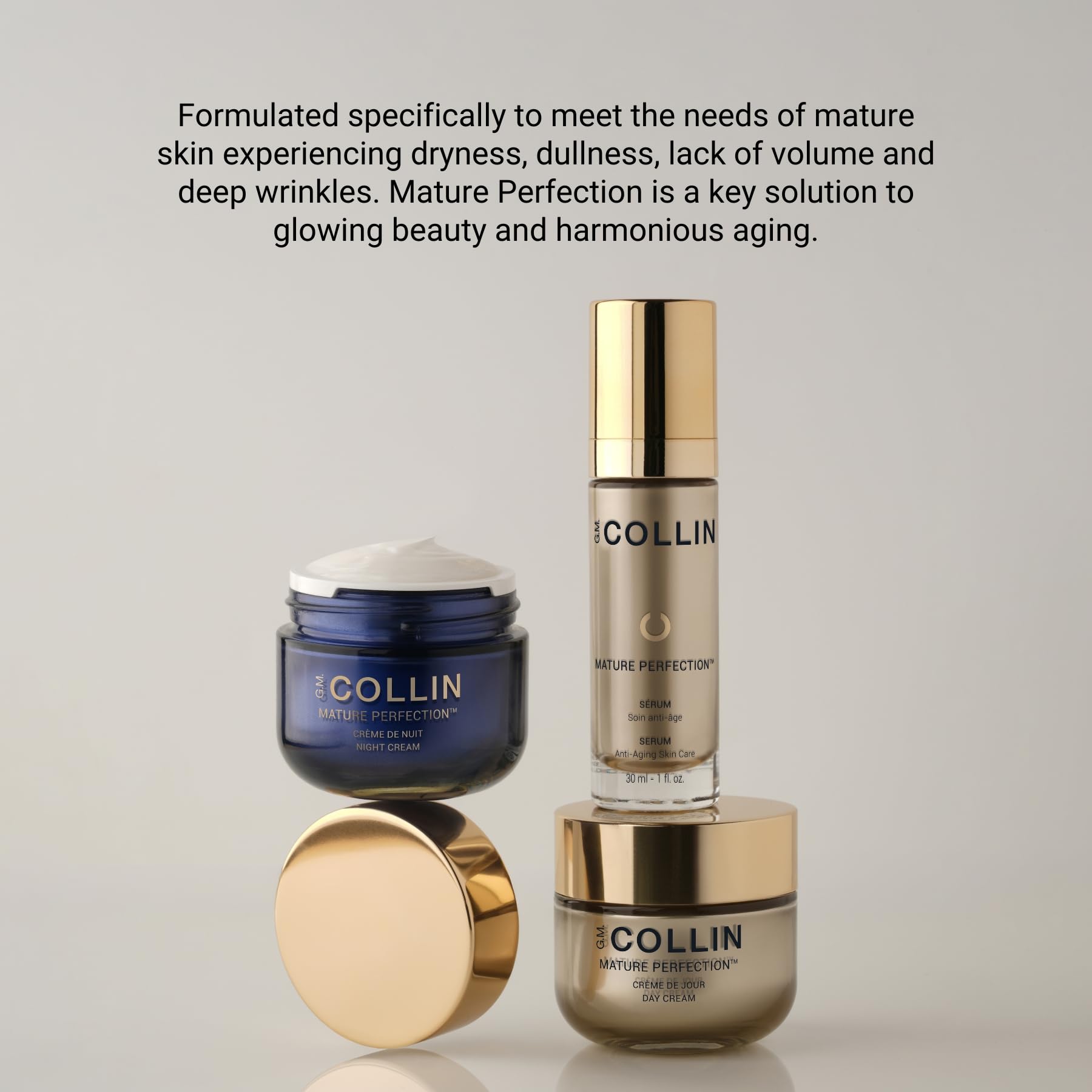 G.M. COLLIN Mature Perfection Night Cream – Hydrating Anti-Aging for Mature Skin