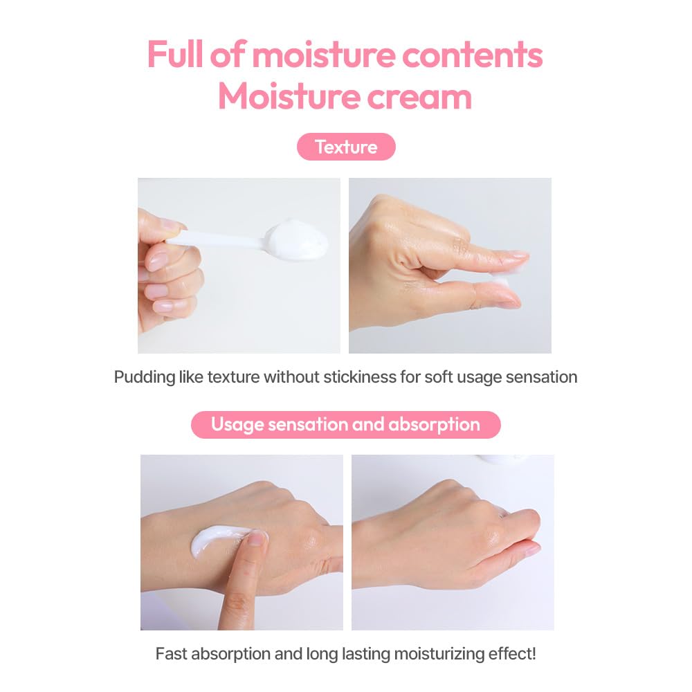G9SKIN White In Moisture Cream – Milky Pudding Moisturizer for Face & Body 100g