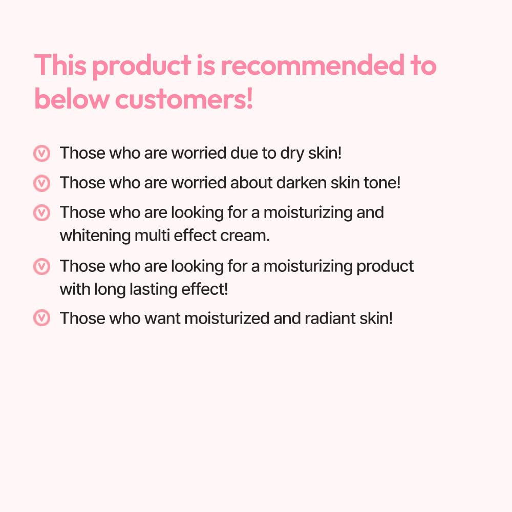 G9SKIN White In Moisture Cream – Milky Pudding Moisturizer for Face & Body 100g