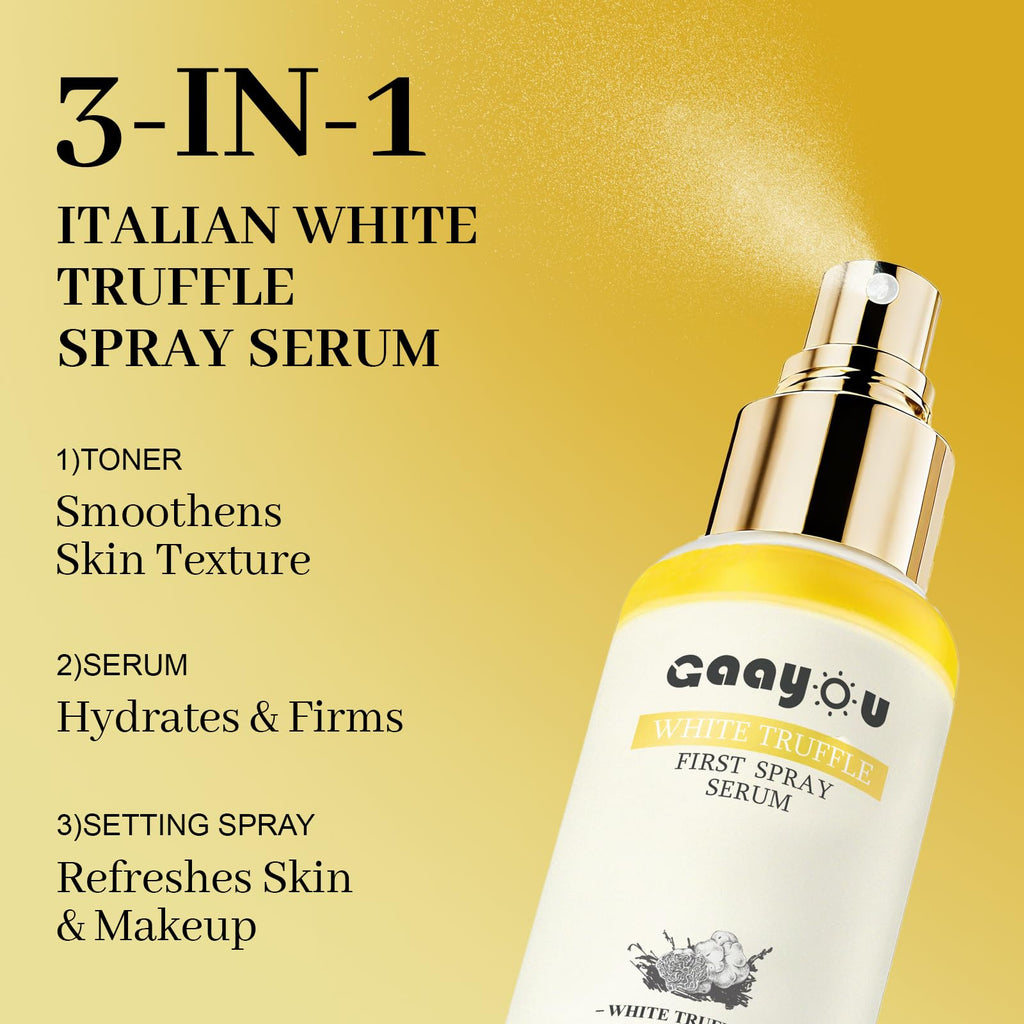 Gaayou White Truffle First Spray Serum – Deep Hydration Face Mist (3.38 fl oz)