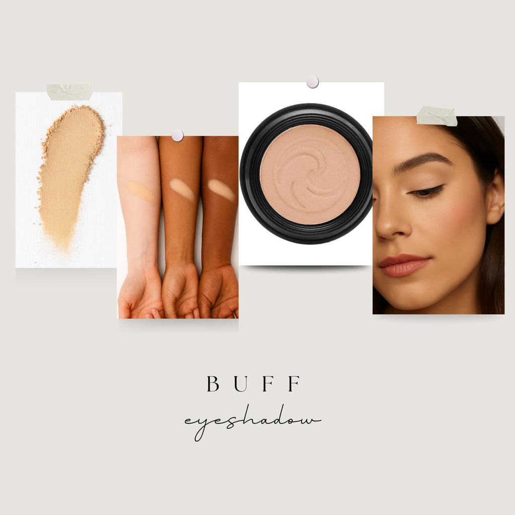 Gabriel Cosmetics Eye Shadow Natural Buff | Velvety Matte Neutral Shade