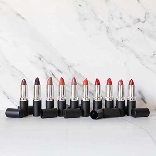 Gabriel Cosmetics Lipstick Meritage Dark Wine / Cool Creme – Natural, Vegan, Paraben-Free, Non-GMO | 0.13 oz