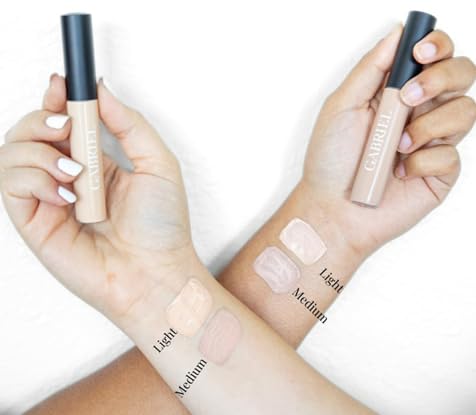 Gabriel Cosmetics Cream Concealer – Organic Clean Beauty, Light Shade (.3 fl oz)