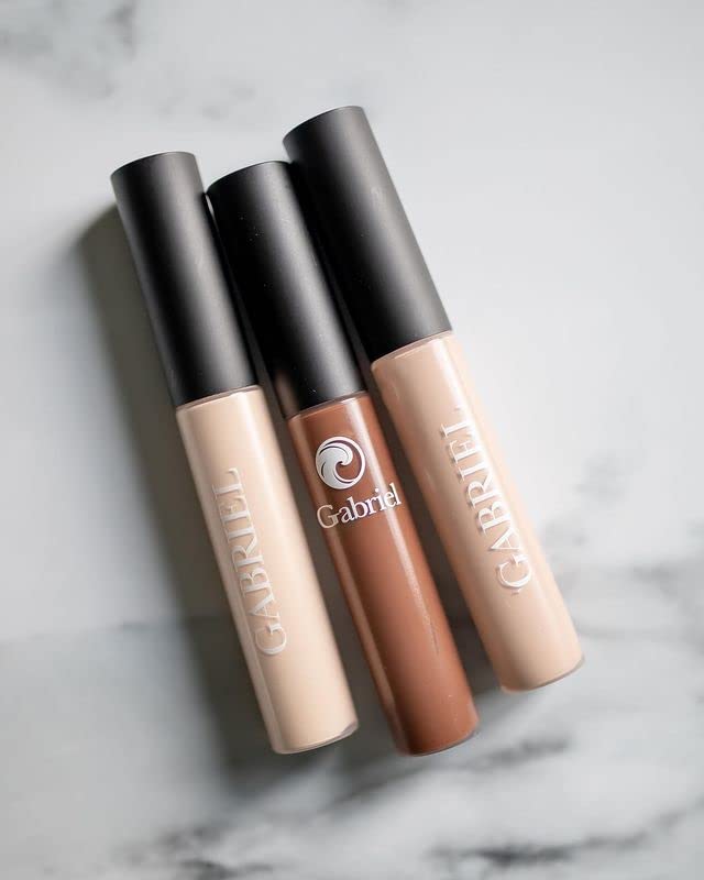 Gabriel Cosmetics Cream Concealer – Organic Clean Beauty, Light Shade (.3 fl oz)