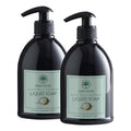 GAIA Oliva Olive Oil Hand Soap Liquid – Luxury Moisturizing Hand Wash with Coconut Scent, 16.9 fl oz (Pack of 2)