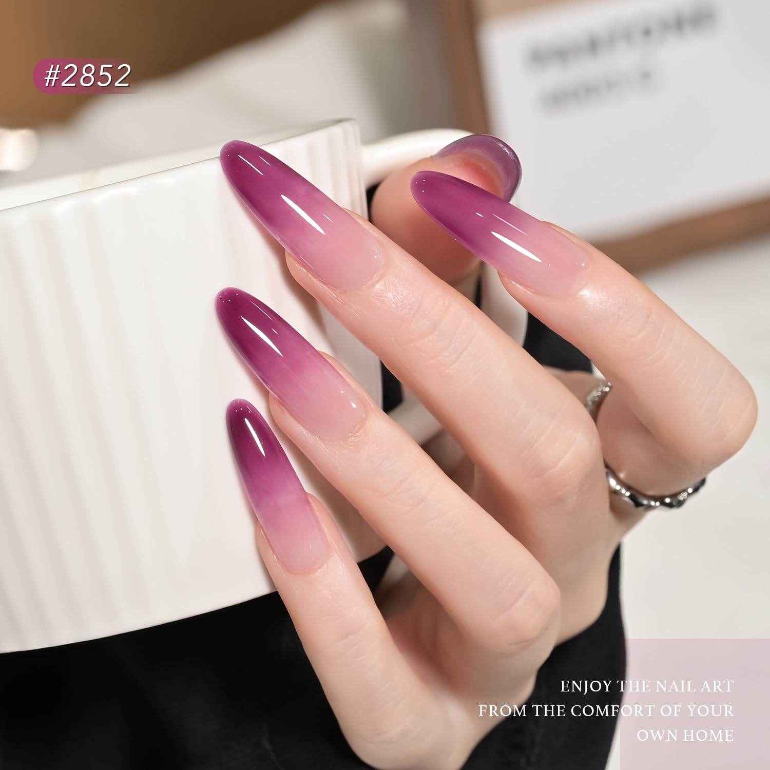 GAOY 23 Pcs Gel Nail Polish Kit – Fall Colors, Glossy & Matte Top Coats, Base Coat for Home DIY