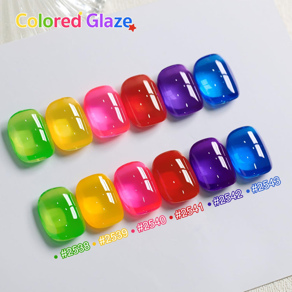 GAOY Jelly Gel Nail Polish Kit — 6 Buildable Colors for DIY Manicures