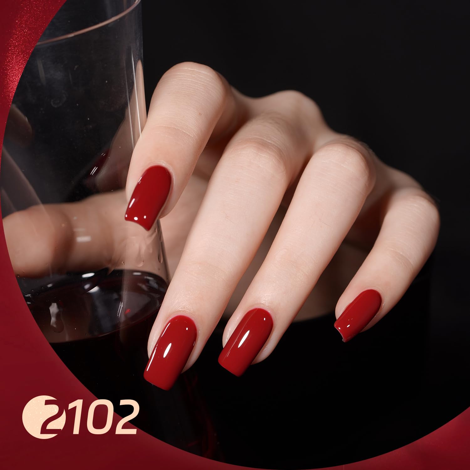 GAOY Viva Chili Gel Nail Polish Set – 6 Colors for Salon-Quality Manicures at Home