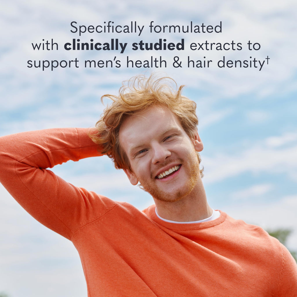 Garden of Life Dr. Formulated Hair Growth Gummies for Men – Berry Flavor, 60 Count