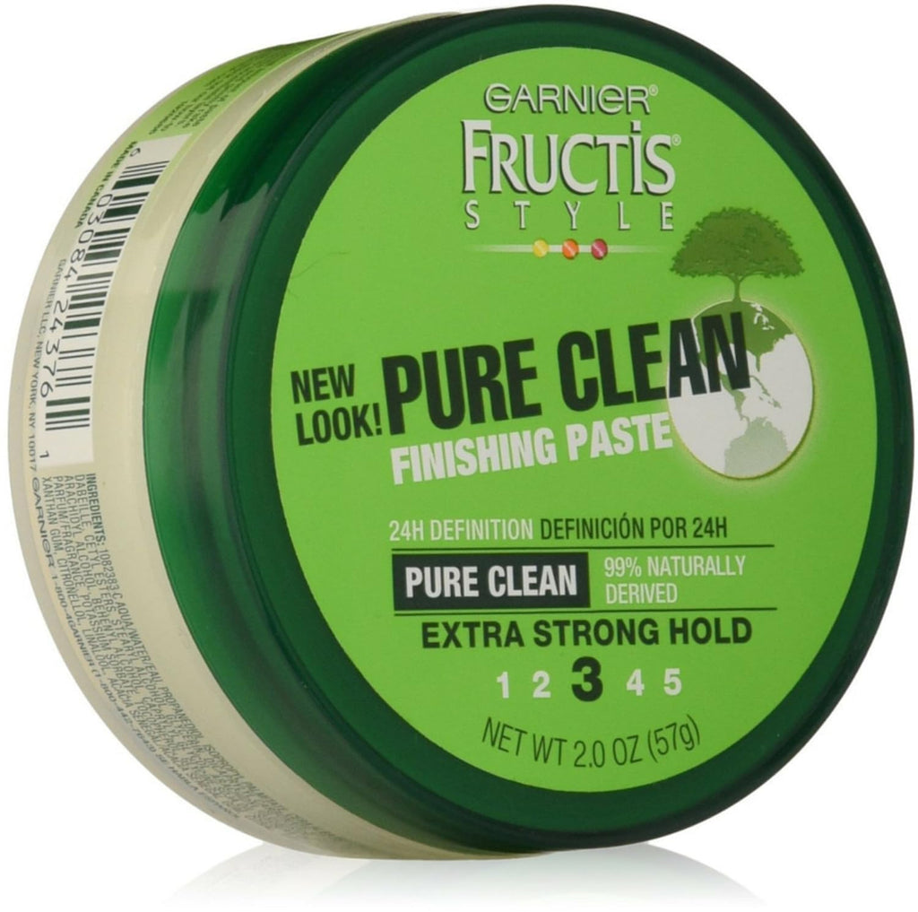 Garnier Fructis Style Pure Clean Finishing Paste 2 oz – Pack of 6 | Strong Hold, No Crunch