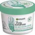 Garnier Body Superfood Aloe Cream – 48h Hydration, Quick Absorption, Vegan, 12.8 oz