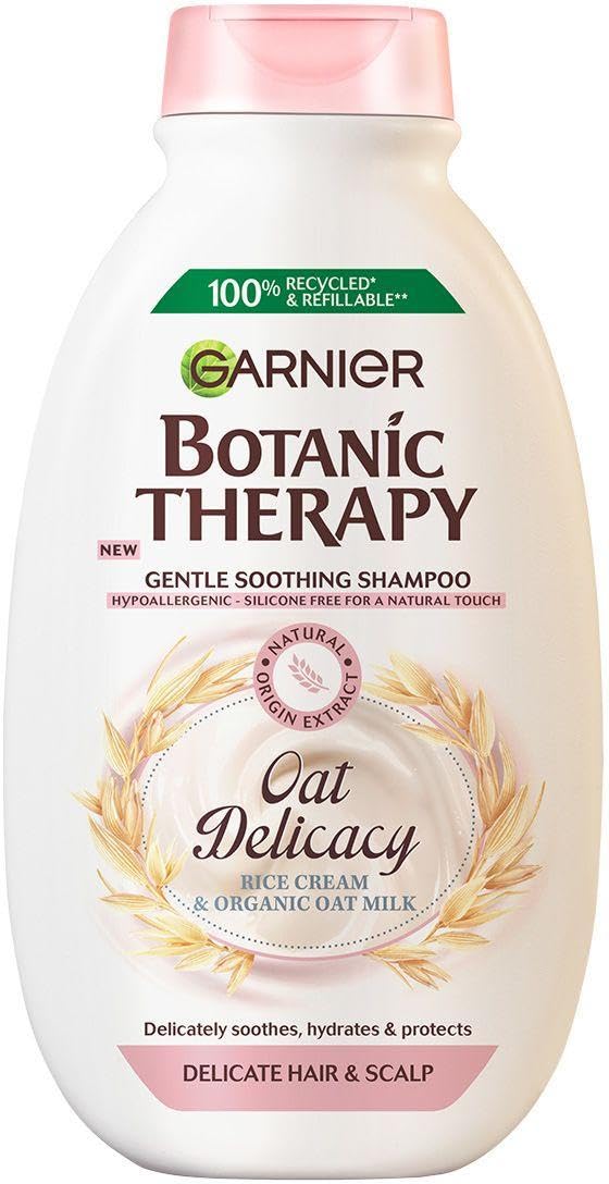 Garnier Botanic Therapy Soothing Shampoo with Oat Milk – Gentle Care for Sensitive Hair & Scalp | 250 ml