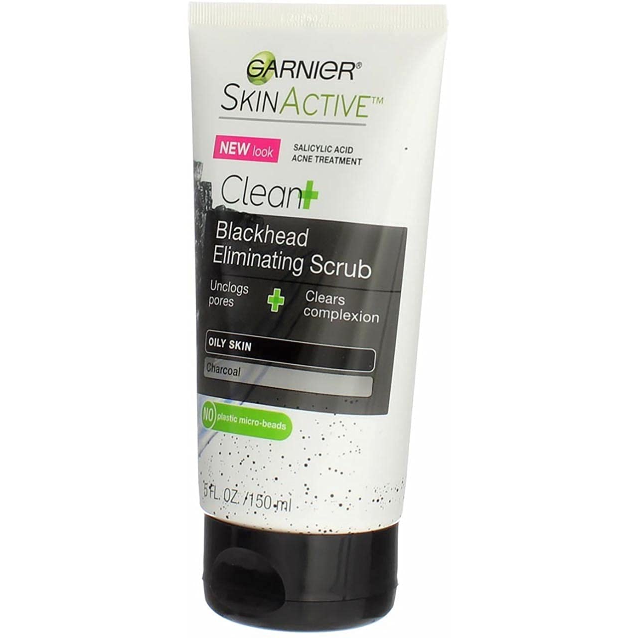 Garnier Clean Scrub Blackhead Eliminating 5 oz (145 ml) Trip Pack