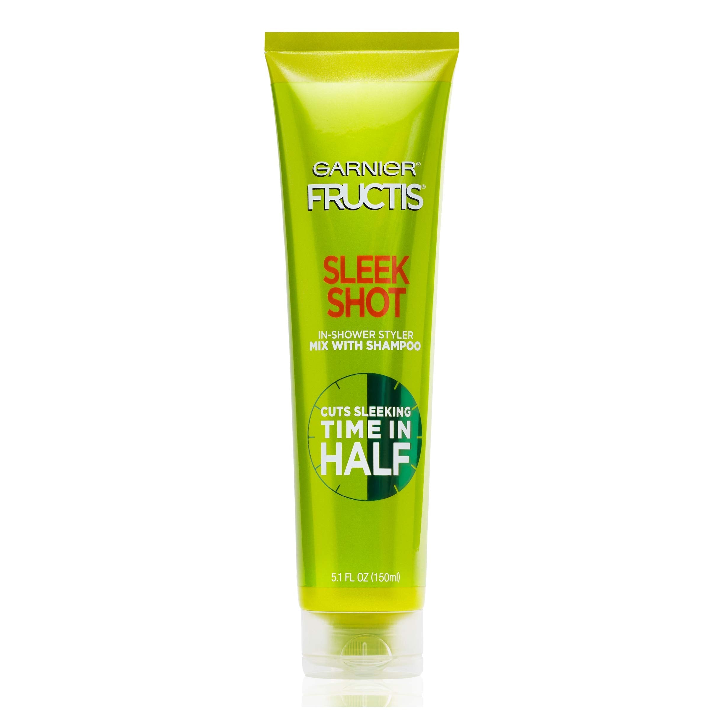 Garnier Fructis Sleek Shot In-Shower Styler, 5.1 oz – Fast In-Shower Sleek & Frizz Control