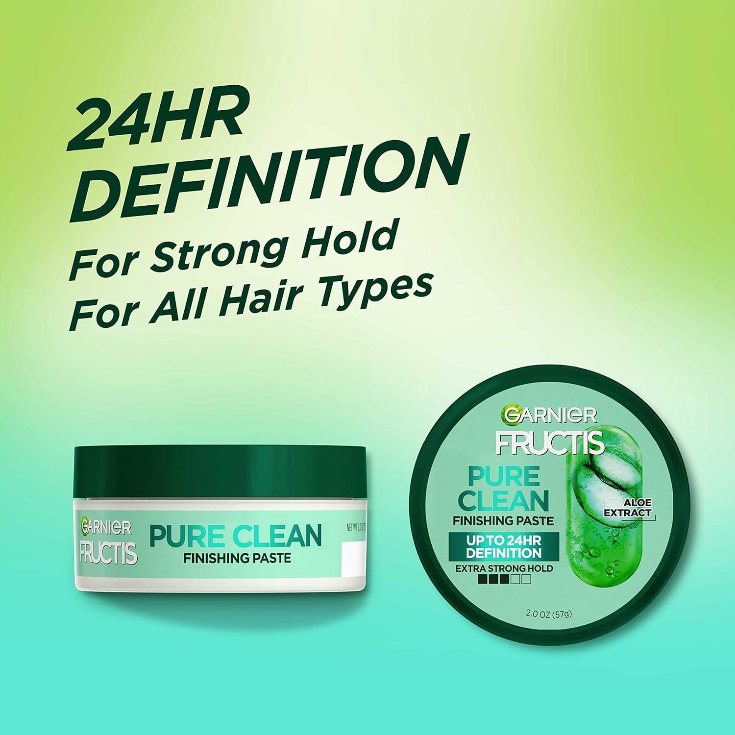 Garnier Fructis Style Pure Clean Finishing Paste 2 oz Pack of 10 - Flexible Hold & Clean Finish