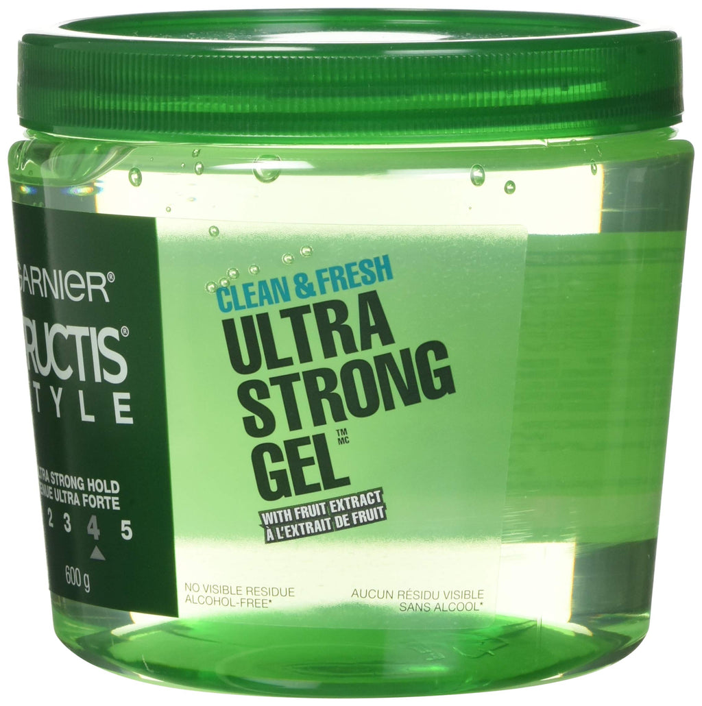 Garnier Fructis Style Ultra Strong Hold Gel No 4 – Clean & Fresh, 21.2 oz