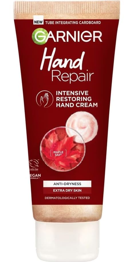 Garnier Hand Repair Intensive Restoring Hand Cream – Very Dry Skin, 2 x 2.54 oz