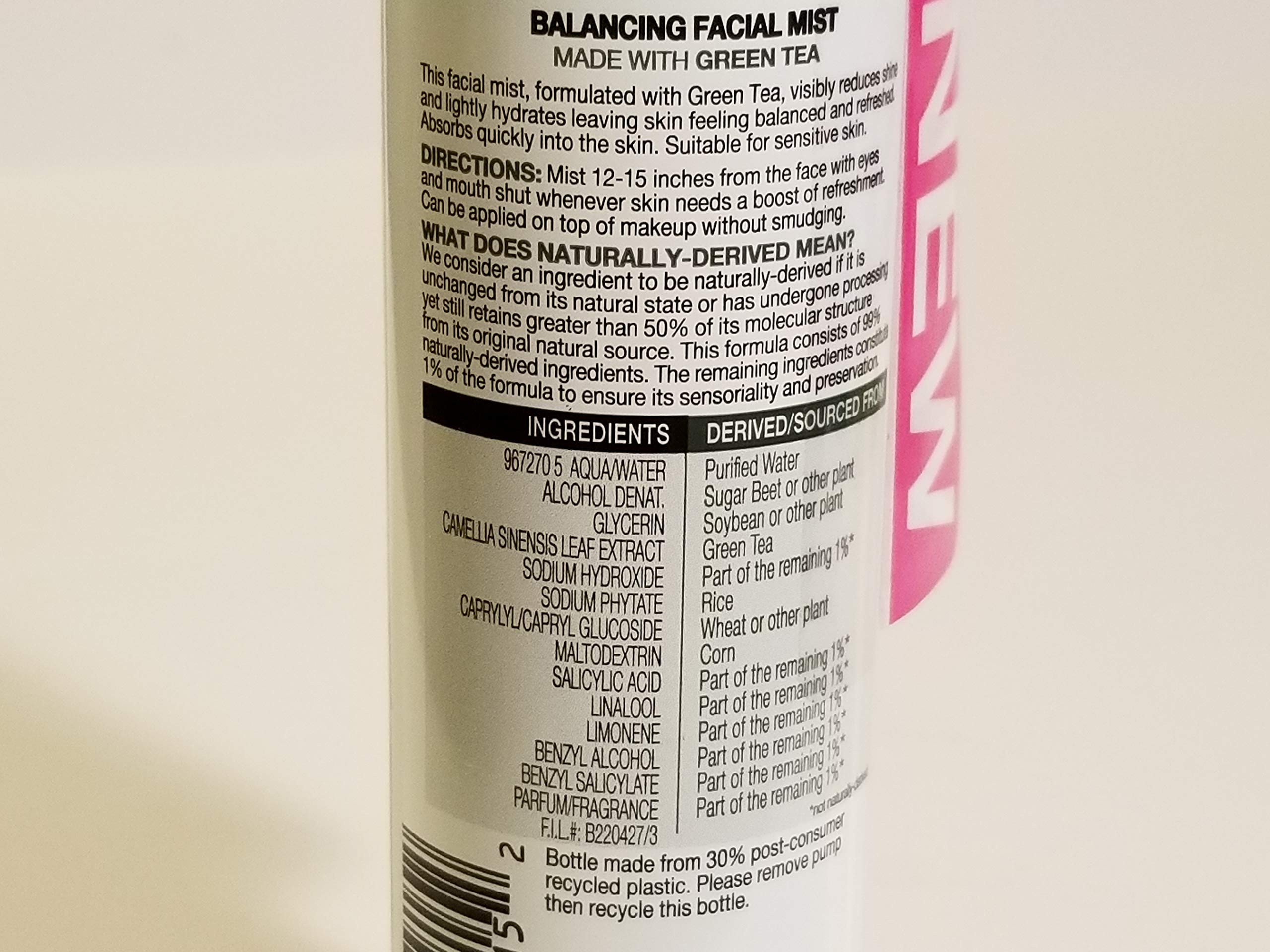 Garnier SkinActive Balancing Facial Mist with Green Tea – 3 x 4.4 oz